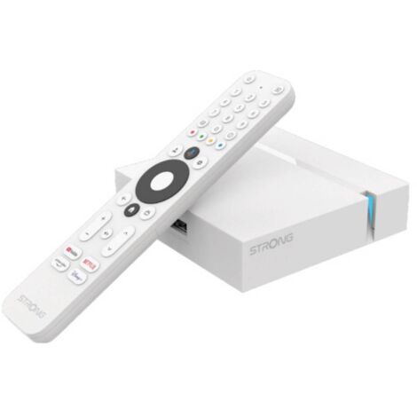 Strong LEAP-S3+V2 Smart TV box Bianco 4K Ultra HD 16 GB Wi-Fi Collegamento ethernet LAN
