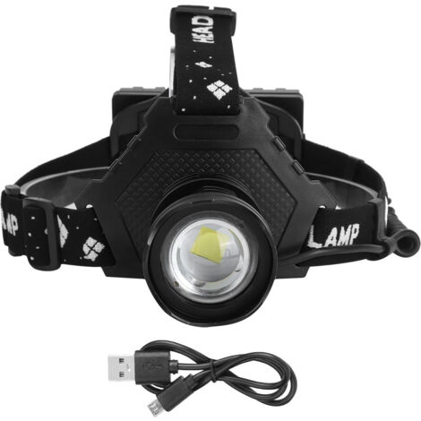 Strong Light XHP70 Headlamp USB Charging Telescopic Zoom Fishing Head Lamp Outdoor Lighting