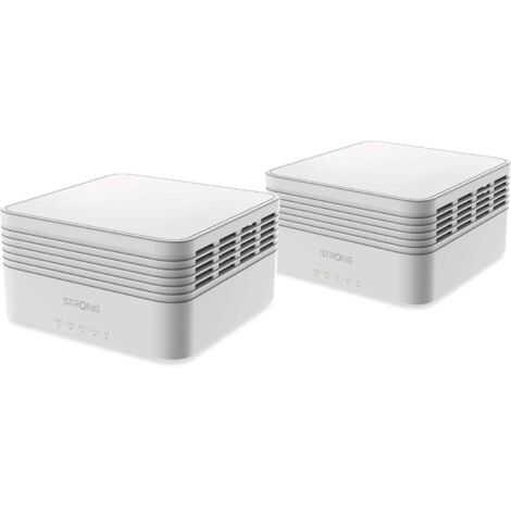 Strong MESHKITAX3000 Mesh-WLAN-System Dual-Band (2,4 GHz/5 GHz) Wi-Fi 6 (802.11ax) Weiß 2 Intern