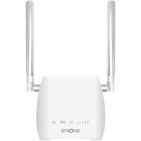 Strong Router Portatile 4G LTE Wi-Fi 300Mbps Bianco con Slot SIM e Porta Ethernet