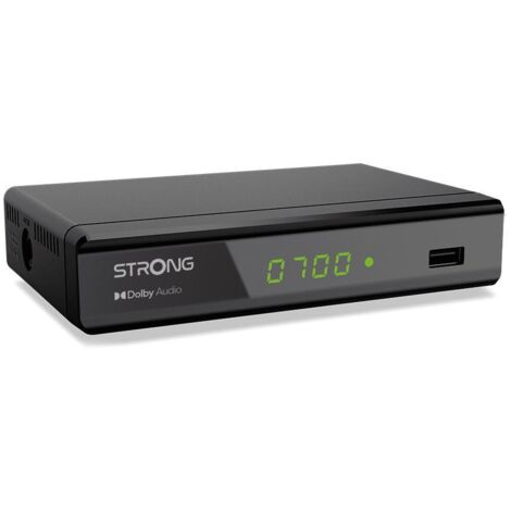 Strong SRT 8119 set-top box TV Terrestre Full HD Nero