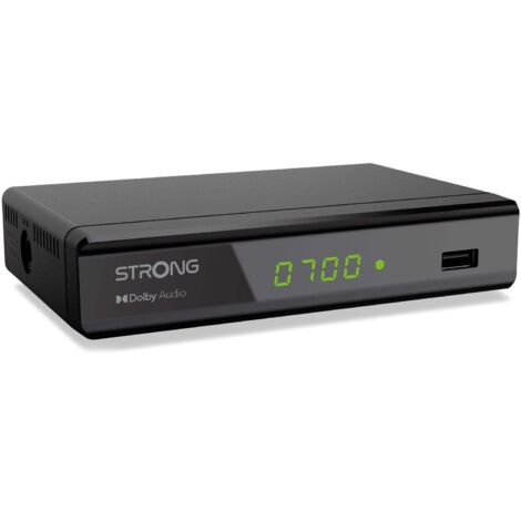 Strong SRT 8119 TV set-top boxe Terrestre Full HD Noir