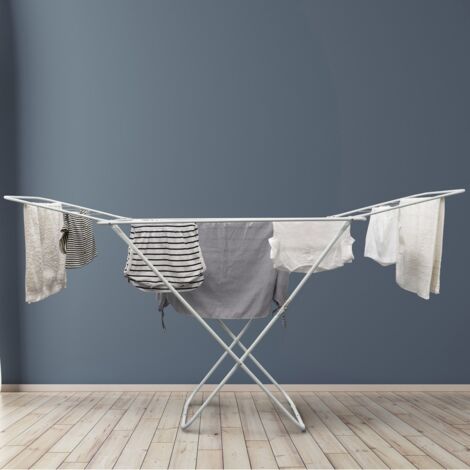 Strong Winged Folding High Capacity Clothes Airer