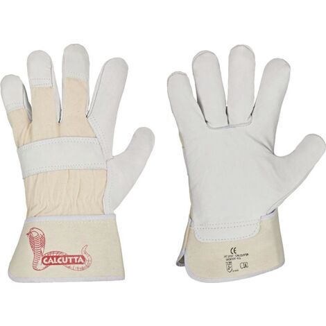 STRONGHAND 0157-10,5 Handschuhe CALCUTTA Größe 10,5 naturfarben  EN 420, EN 388