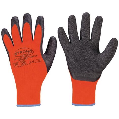 STRONGHAND Gant de protection contre le froid Rasmussen taille 8 orange/noir ( 4000371814 )