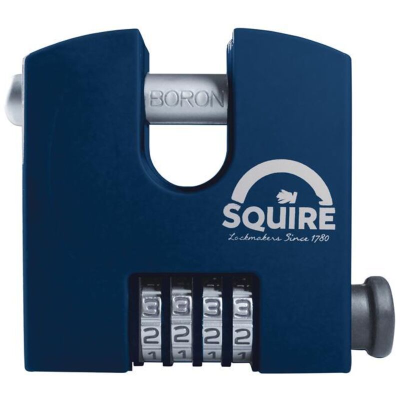 Squire - SHCB65BX SHCB65 Stronghold Re-Codable Padlock 4-Wheel Boxed HSQSHCB65BX