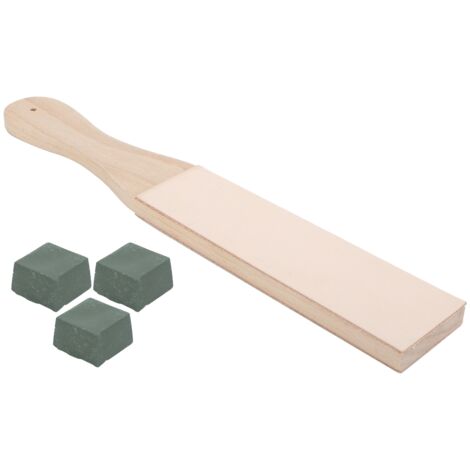 Strop de Cuir pour Affûteurs avec Pâte de Polissage - Affûtage DIY