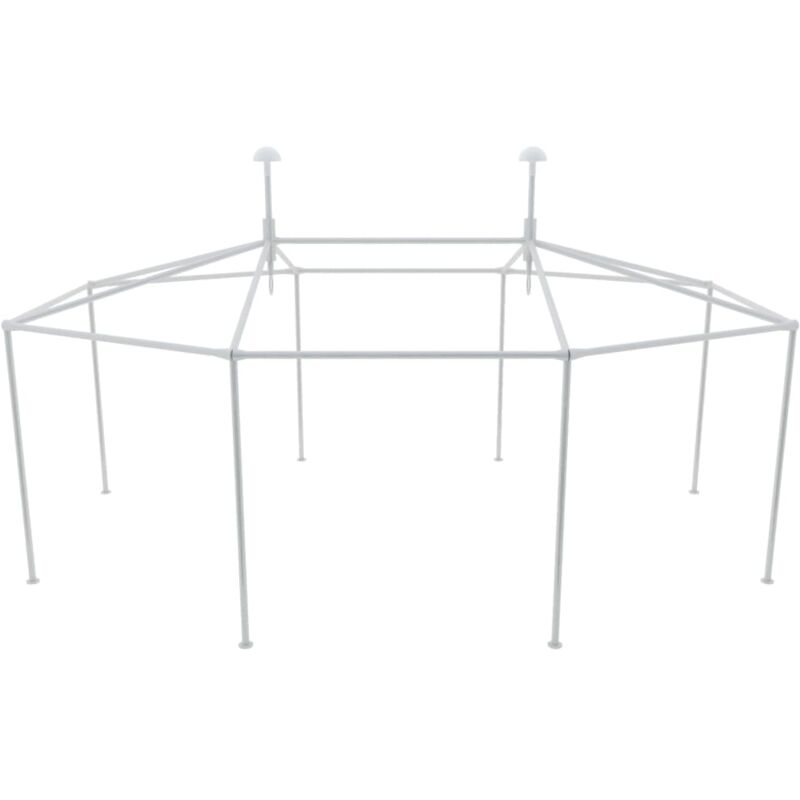 Vidaxl - Structure de tente chapiteau pavillon jardin et les accessoires