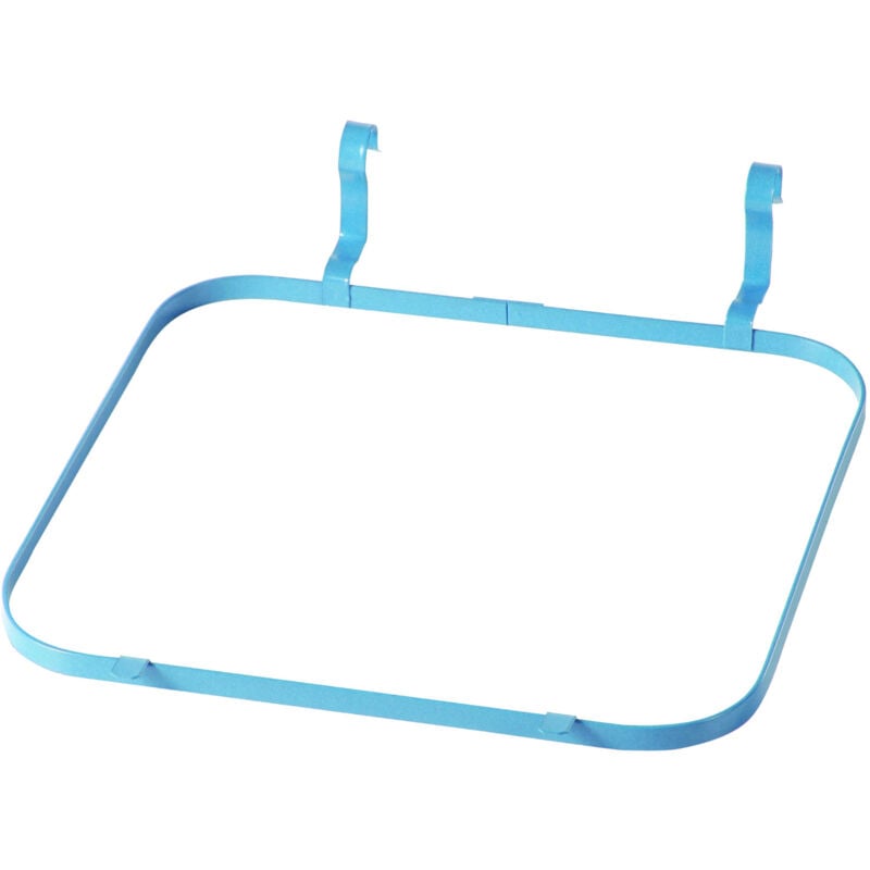 Structure en métal permettant de fixer un sac poubelle sur une poubelle de 120 L