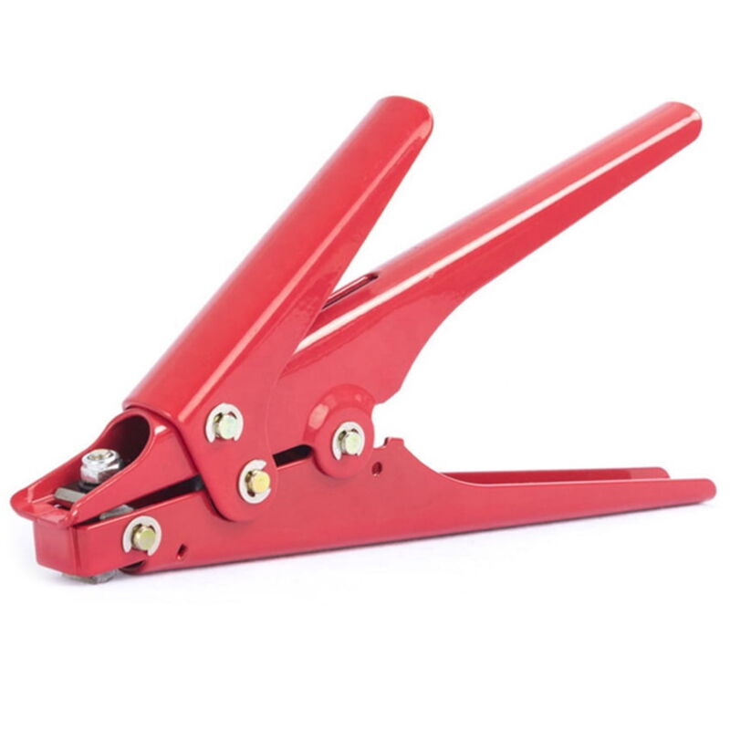 Structure métallique robuste et durable en acier au carbone - Pistolet de serrage d'attaches en nylon Pistolet de serrage automatique portable Pince