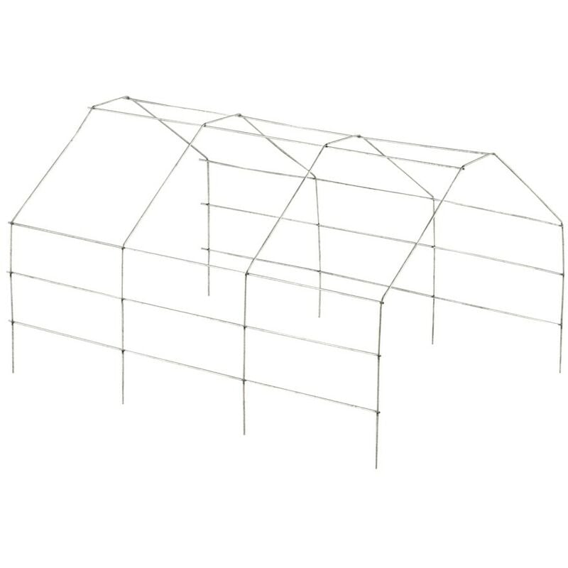 Nortene - Structure métallique pour tunnel Nursy Metal - Métal - 1x0,60x0,50m ø 4mm