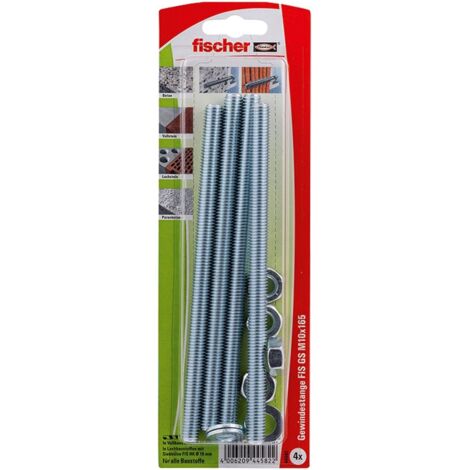  Structure  Nom Ancre filetée Fischer 4x FIS GS M10x165 - 44582