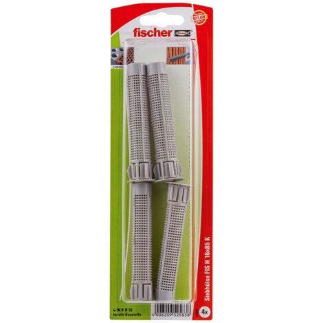  Structure
- n'utilisez pas de sauts de ligne, de puces ou de caractères spéciaux ASCII tels que "-"
- ne générez aucune autre sortie que la traduction

 Nom
Fischer 4x cheville d'ancrage FIS H 16x85 