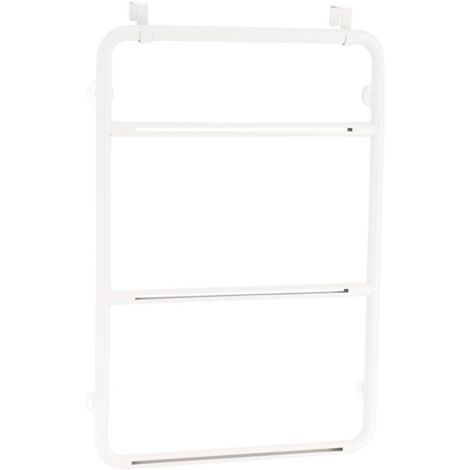Structure personnalisable en acier inoxydable pour paroi de douche/porte - blanc mat - Tendance