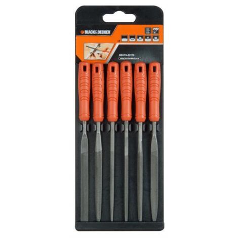 Strumenti di finitura Black+Decker bdht0-22270 impugnatura antiscivolo ergonomica
