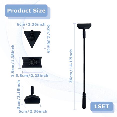 Strumenti per la pulizia, pulitore per vetri di acquari, accessori per acquari, pulitore per acquari, kit per la pulizia di acquari, accessori per acquari