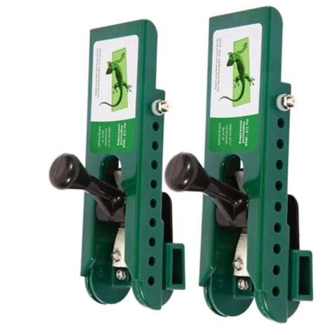 Strumenti per l'installazione di rivestimenti in fibrocemento - Calibro di sovrapposizione compatibile da 3/8" con rientranze regolabili, confezione da 2