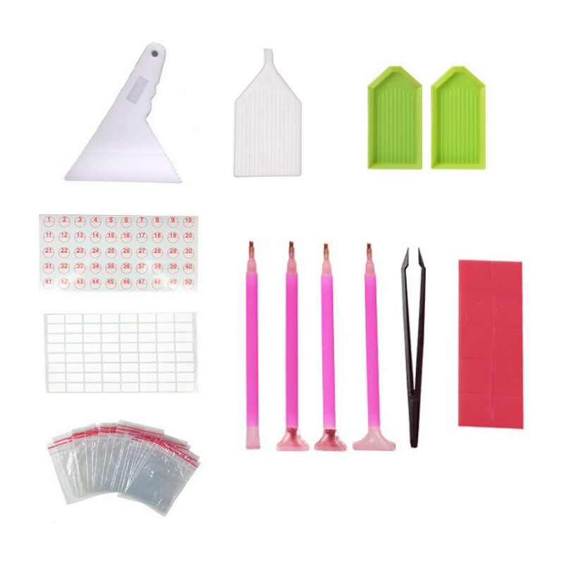 Strumenti per pittura con diamanti, accessori per