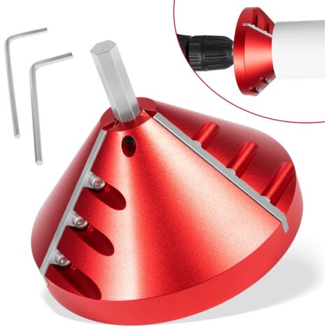 Strumento 2 in 1 per la disostruzione di tubi in PVC per interni/esterni, tagliatubi in PVC, elevatore per tubi in PVC, strumento idraulico per la disostruzione di tubi in PVC, CPVC, ABS, PP e PE