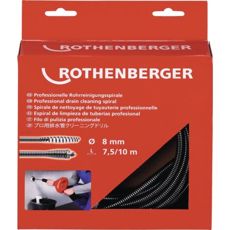 Strumento a spirale ROSPIMATIC L.7,5m Spirale-D.8mm con attacco per utensile e sfera