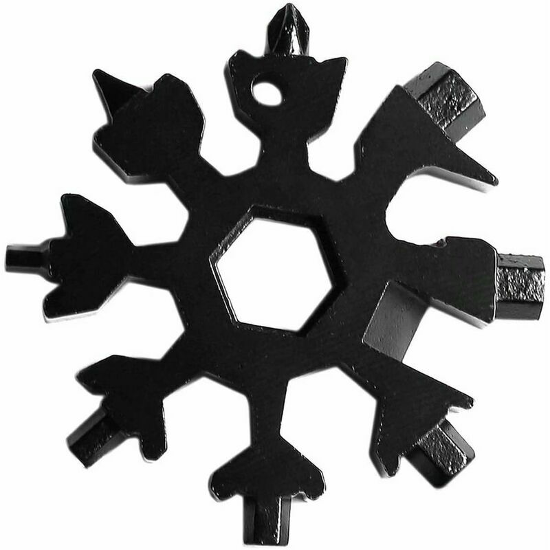 Strumento chiave a fiocco di neve nero