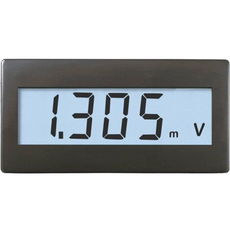 Strumento di misura digitale da pannello VOLTCRAFT DVM330W ±199,9 mV (ampliabile a piacere tramite resistenze) N/A