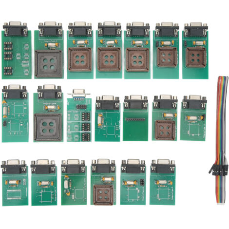 Strumento di ottimizzazione del chip della scheda madre del programmatore ECU UPA USB V1.3 con adattatori completi per la diagnosi automatica.