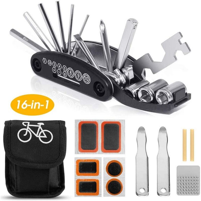 Strumento multiuso per biciclette, strumento per