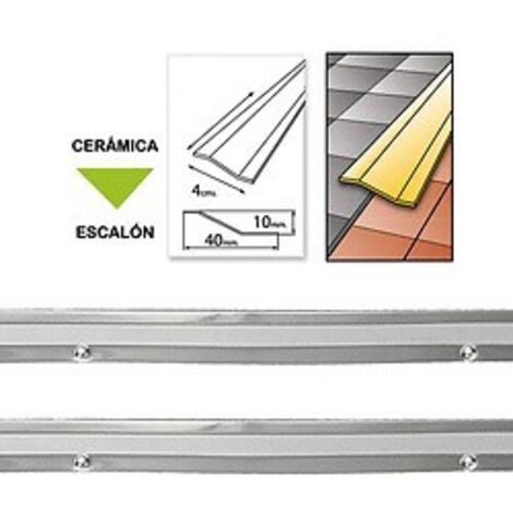 Strumento per piastrellista wolfpack screw-on joint cover alluminio 82,5 cm