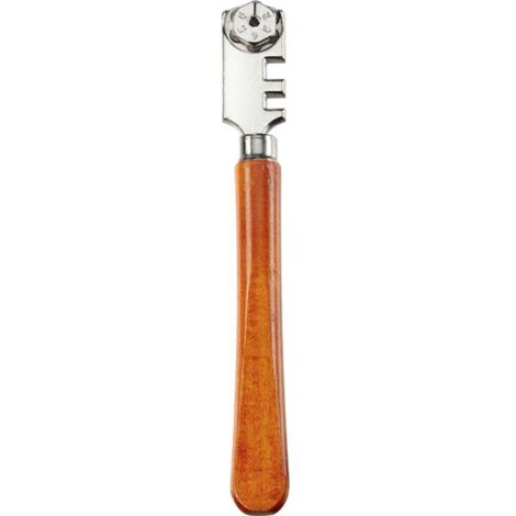 Strumento per vetraio kwb 177100 6 ruote capacità 8 mm