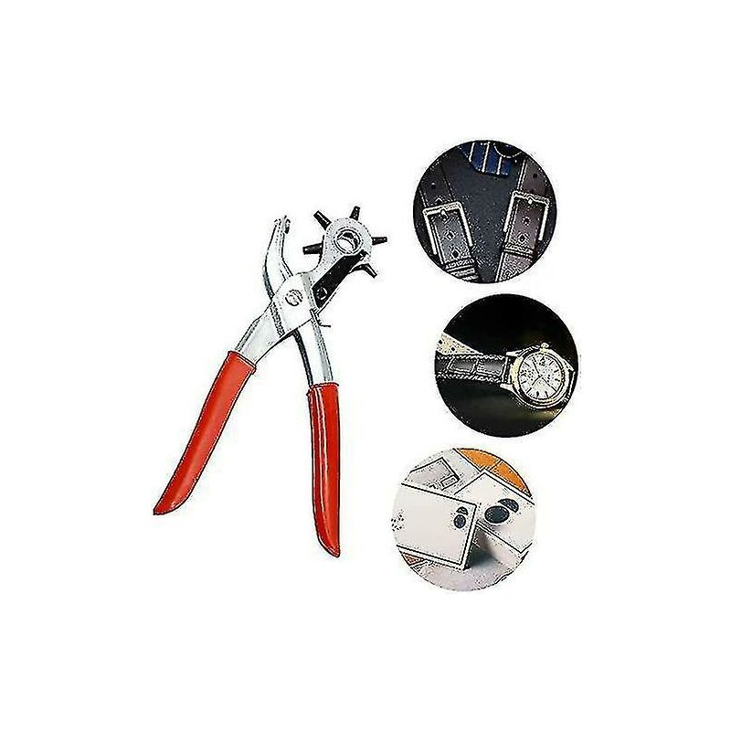 Strumento perforatore per cintura in pelle