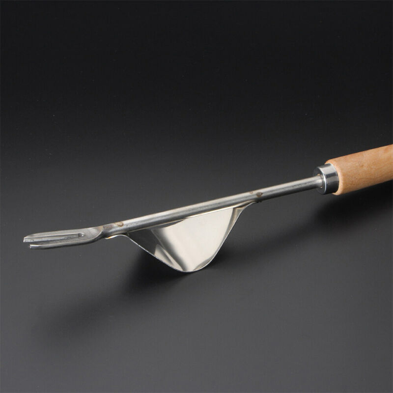 Sradicatore Manuale Per Tarassaco E Cardi | Attrezzo Da Giardino In Acciaio Inox Con Manico Ergonomico 35 Cm | Rimuovi Erbacce Con Radice - 4