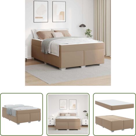 Struttura letto -  Struttura del letto Cappuccino 160 x 200 cm Tessuto