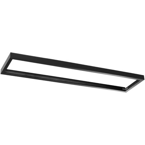 "Struttura per pannello LED PANEL 30x120 nero"