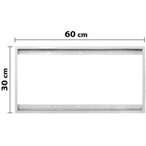 Struttura Telaio Supporto Montaggio Pannello Led 60X30cm