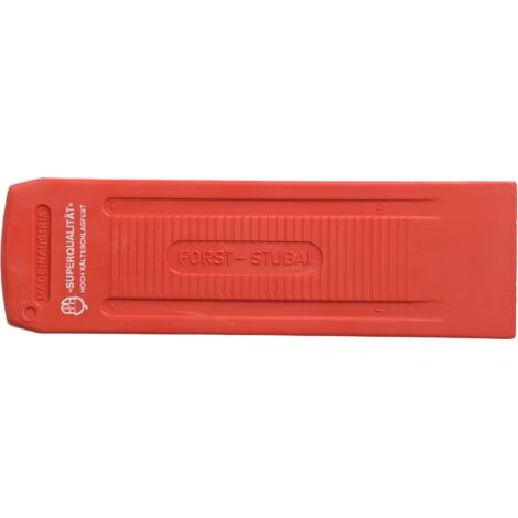 Stubai Basic Spaltkeil mit Querrillen Forstkeil Kunststoff Rot 240x70mm