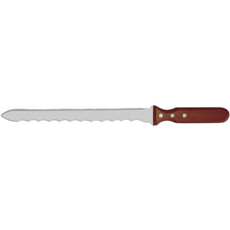 STUBAI Dämmstoffmesser/Isoliermesser rostfrei Klingenlänge 280 mm