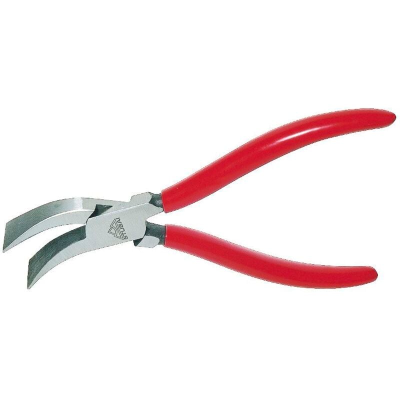 Stubai Spengler Falzzange leicht 45 Grad gebogen Maulbreite 20 mm Länge 180 mm für kleine Falz- und Biegearbeiten