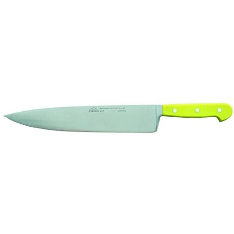 STUBAI  Kochmesser geschmiedet, breite Form, Klingenlänge: 260 mm,  gelb
