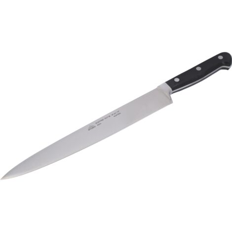 STUBAI  Kochmesser geschmiedet, schmale Form, Klingenlänge: 260 mm,  schwarz