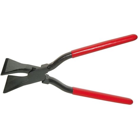 STUBAI Spengler-Falzzange gerade eingelegtes Gewerbe Breite 60 mm Länge 270 mm