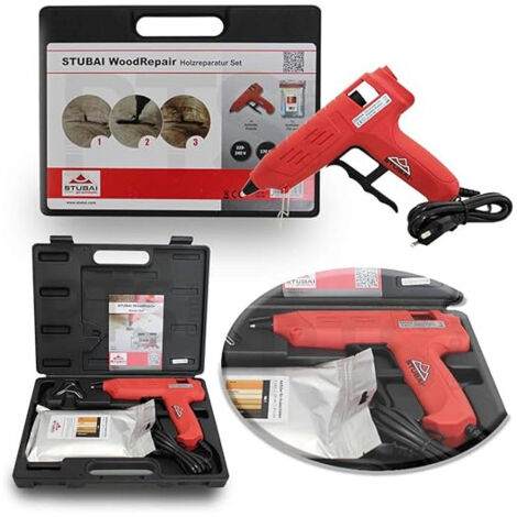 STUBAI WoodRepair - Kit de base pour réparation du bois