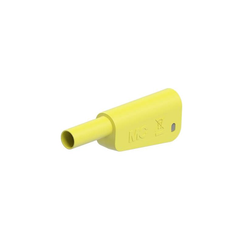 SLQ-4N-46 fiche banane de sécurité mâle ø de la broche: 4 mm jaune 1 pc(s) 66.2022-24 - Stäubli