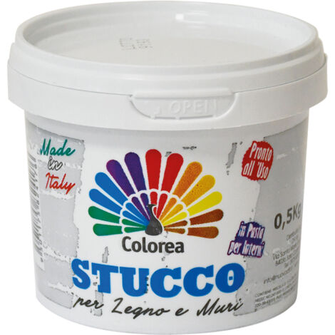 Stucco bianco per legno e muri 250g