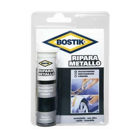 Stucco bostik ripara metallo bicomponente extra forte gr56