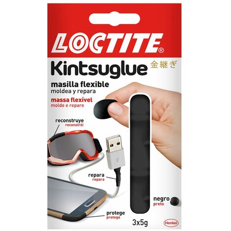 Stucco flessibile 3x5gr nero kintsuglue loctite
