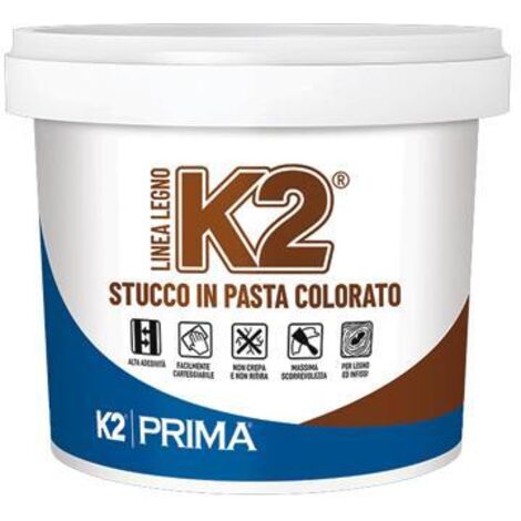 STUCCO IN PASTA COLORATO 'K2' Kg 0,5 Pino