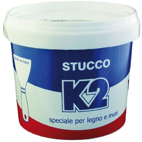 STUCCO IN PASTA COLORATO 'K2' Kg 1 Noce scuro