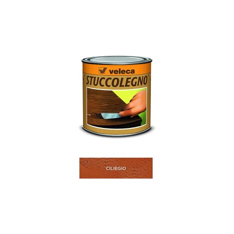Stucco in Pasta per Legno Veleca colore Ciliegio 250 gr