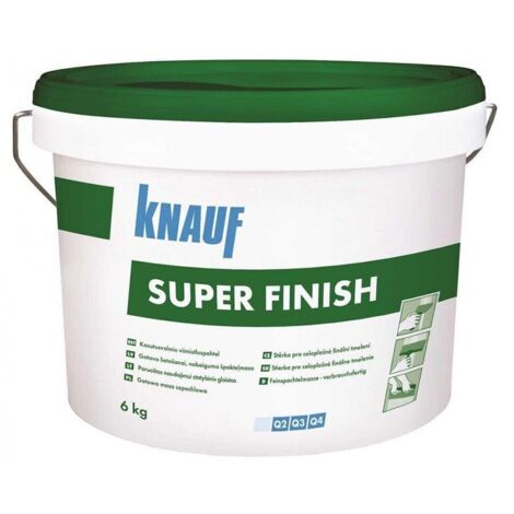 Stucco in pasta super finish knauf 6 kg